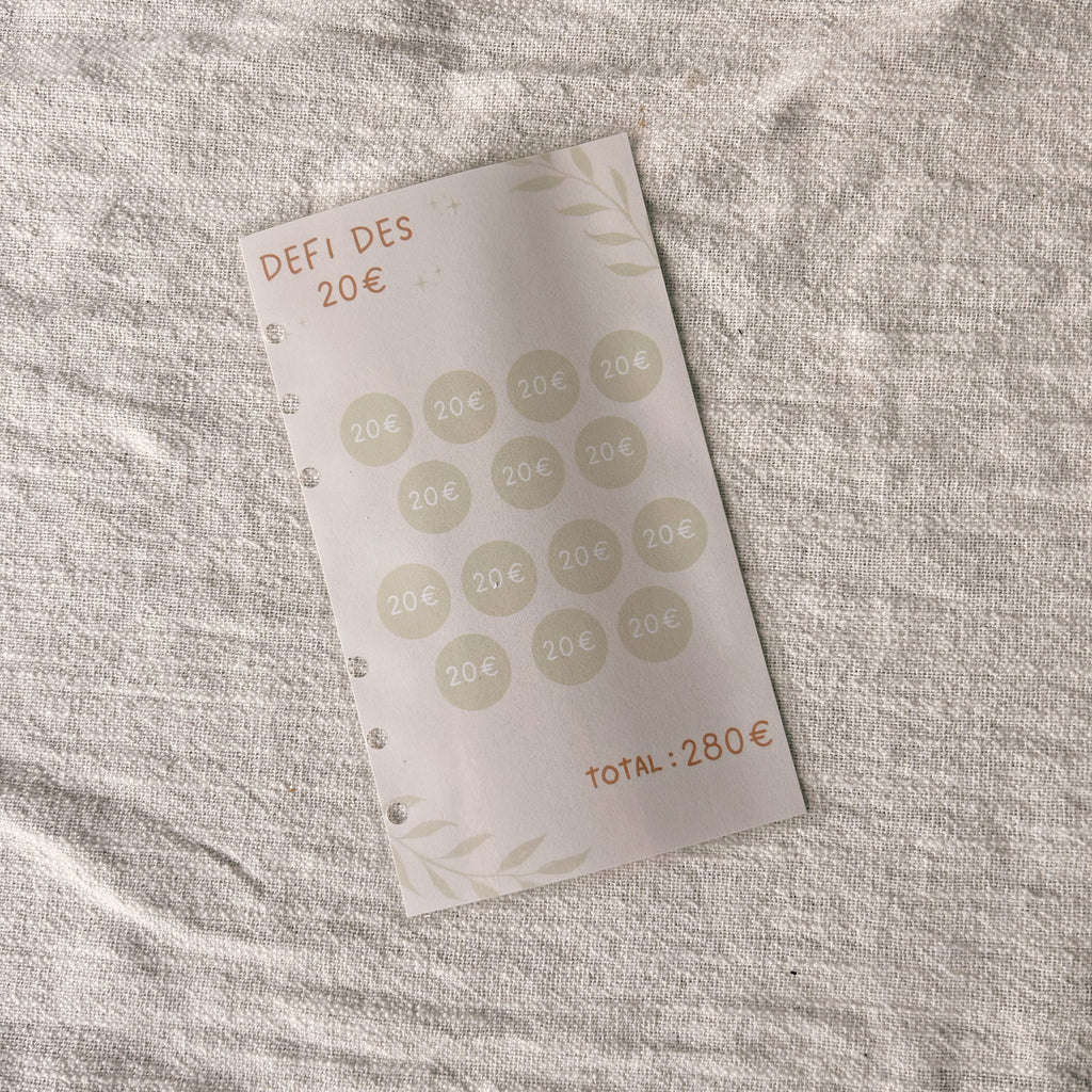 Budget Coffee - Le carnet budget complet