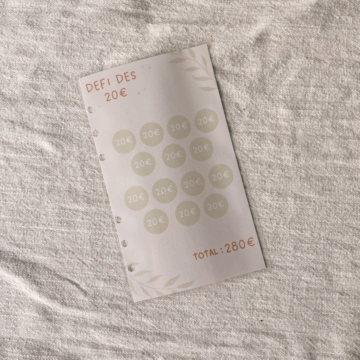 Budget Coffee - Le carnet budget complet