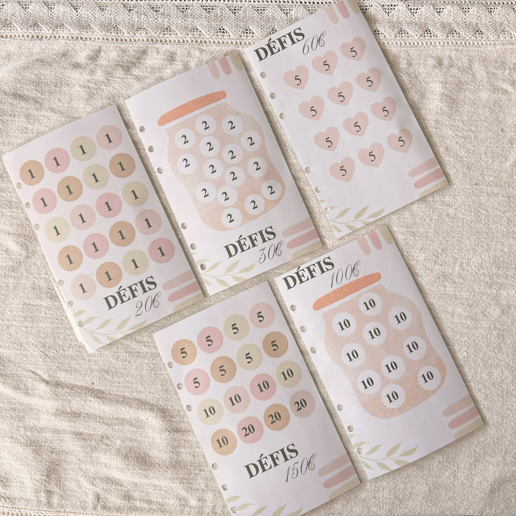 Carnet budget débutant - Le carnet idéal pour débuter