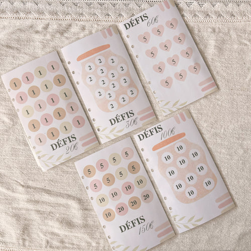 Carnet budget débutant - Le carnet idéal pour débuter
