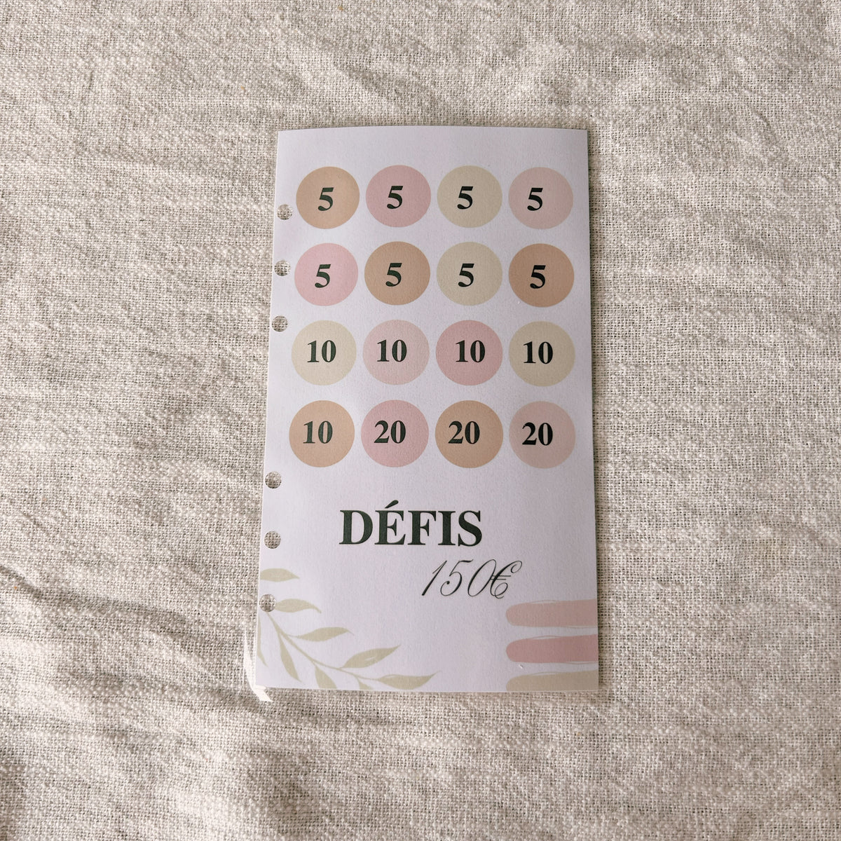 Défis débutant